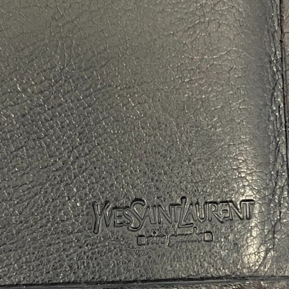 Yves Saint Laurent Vintage Muse Long Wallet in Black Calfskin Leather - Preowned - Picture 8 of 11